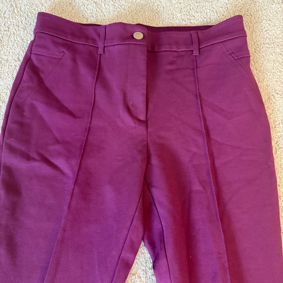 Chico’s So Slimming Vibrant Purple Trousers .5 - Picture 2 of 11